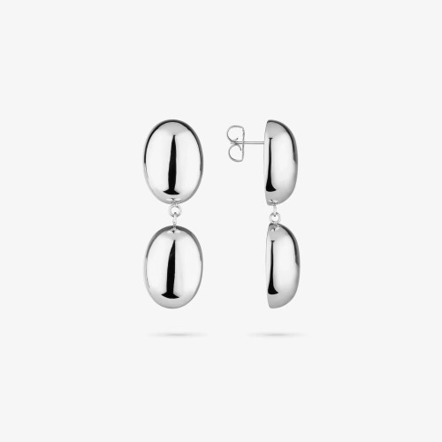 Pendientes Radiant Soulmate doble acero
