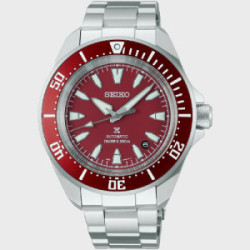 Reloj Seiko Prospex Mar Samurai Rojo 42mm