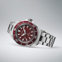 Reloj Seiko Prospex Mar Samurai Rojo 42mm