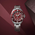 Reloj Seiko Prospex Mar Samurai Rojo 42mm