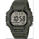 Reloj Casio Collection digital silicona verde kaki