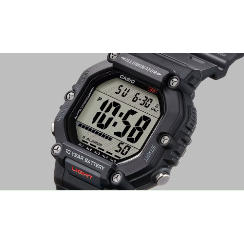 Reloj Casio Collection digital silicona verde kaki