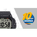 Reloj Casio Collection digital silicona verde kaki