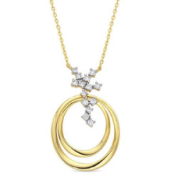 Collar Luxenter Dinoal plata 925 dorada