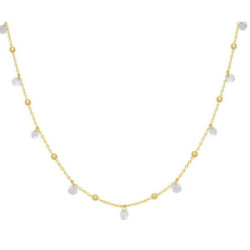Collar Luxenter Meci plata 925 dorada