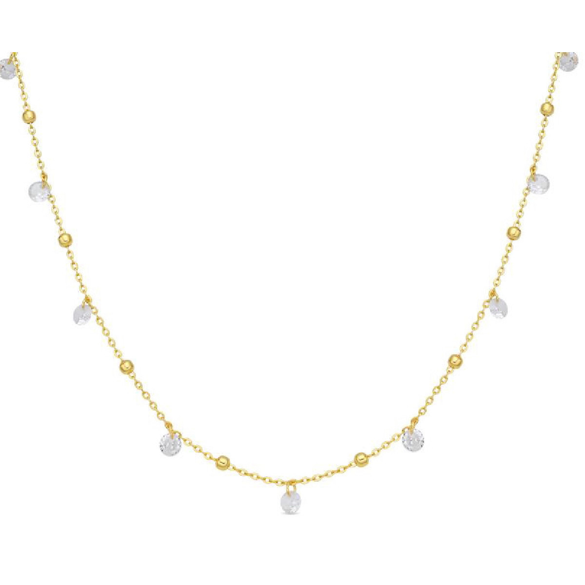 Collar Luxenter Meci plata 925 dorada