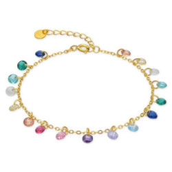 Pulsera Luxenter Dorala plata 925 dorada