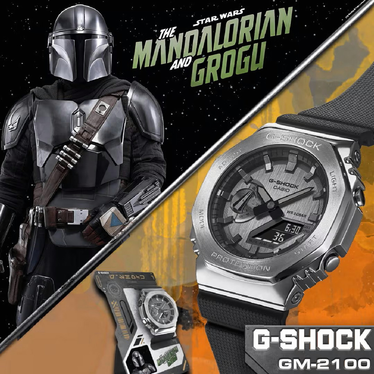 Reloj Casio colección G-Shock Basic Series X Star War