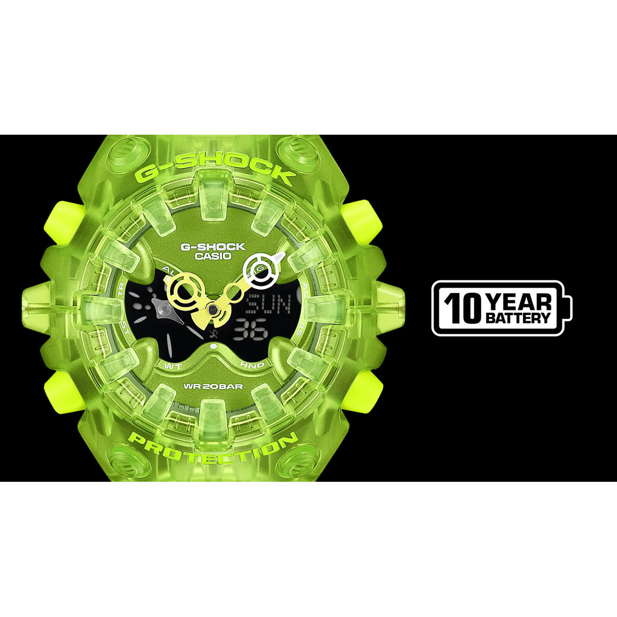 Reloj Casio G-Shock Basic Series GA-V01 verde