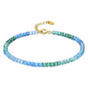 Pulsera Luxenter Saino plata 925 dorada