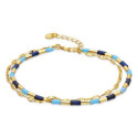 Pulsera Luxenter Chokki plata 925 dorada Pulsera Luxenter Chokki plata 925 dorada