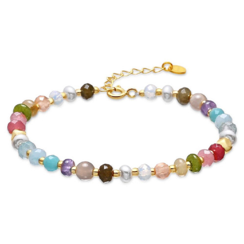 Pulsera Luxenter Abdas plata 925 dorada