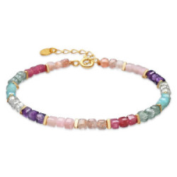 Pulsera Luxenter Raxlan plata 925 dorada