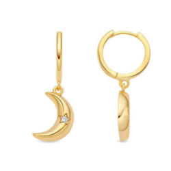 Pendientes Luxenter Bukai plata 925 dorada