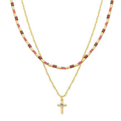 Collar Luxenter Unerio plata 925 dorada