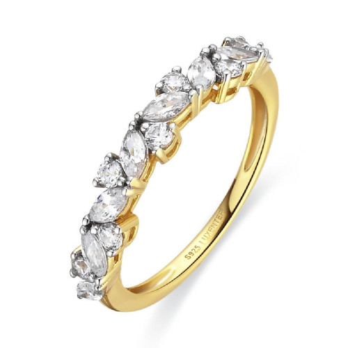 Anillo Luxenter Xode plata 925 dorado talla 16