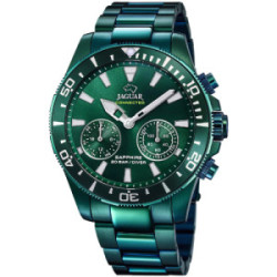 Reloj Jaguar Connected verde acero inoxidable para hombre