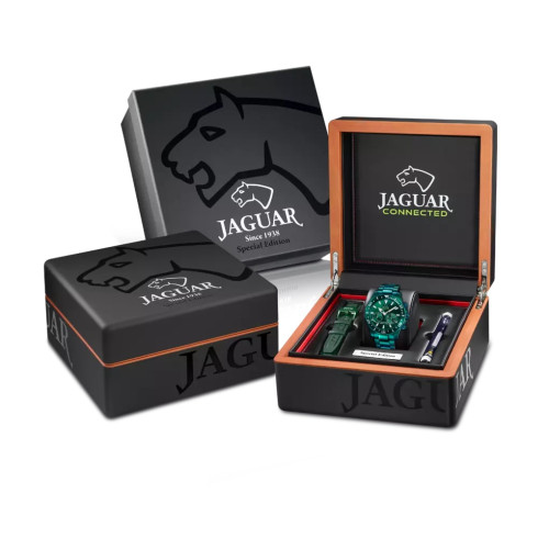 Reloj Jaguar Connected verde acero inoxidable para hombre