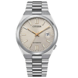 Reloj Citizen Tsuyosa para hombre y mujer esfera beig