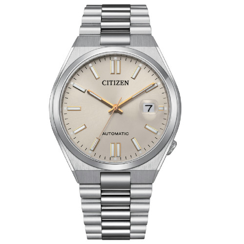 Reloj Citizen Tsuyosa para hombre y mujer esfera beig