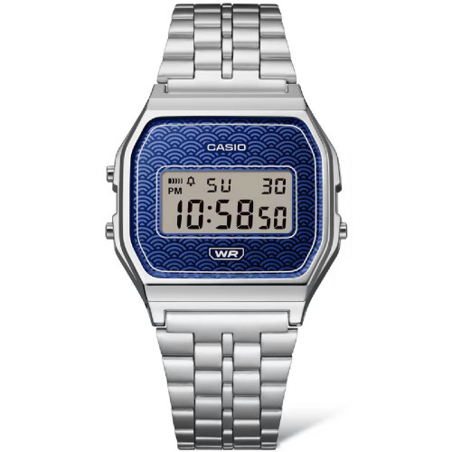Reloj Casio Vintage digital esfera azul