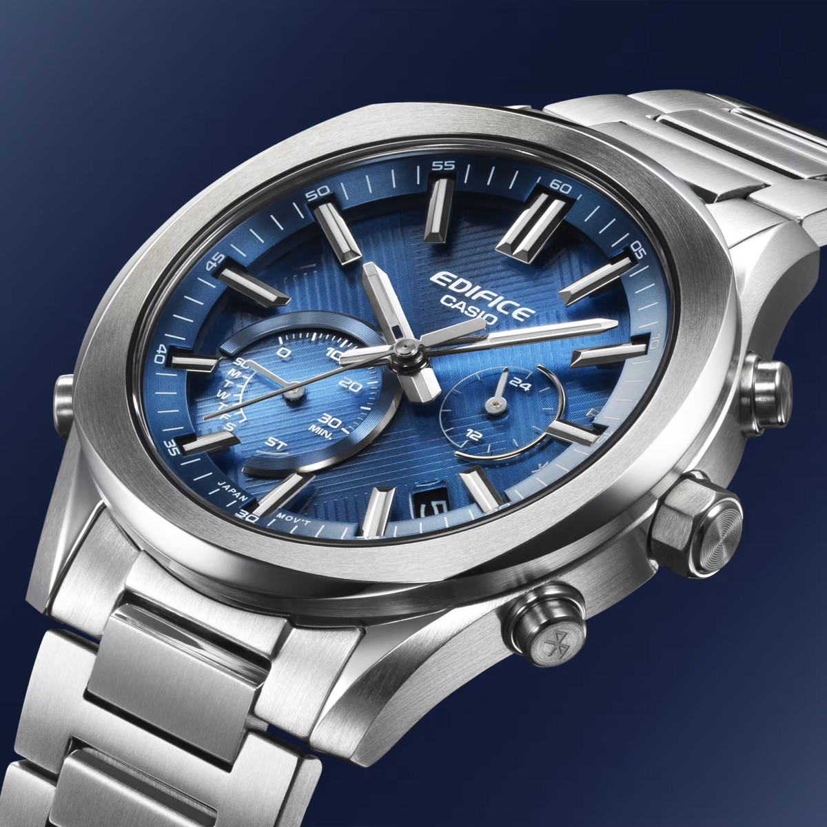 Reloj Casio Edifice serie EQB-1300D esfera azul