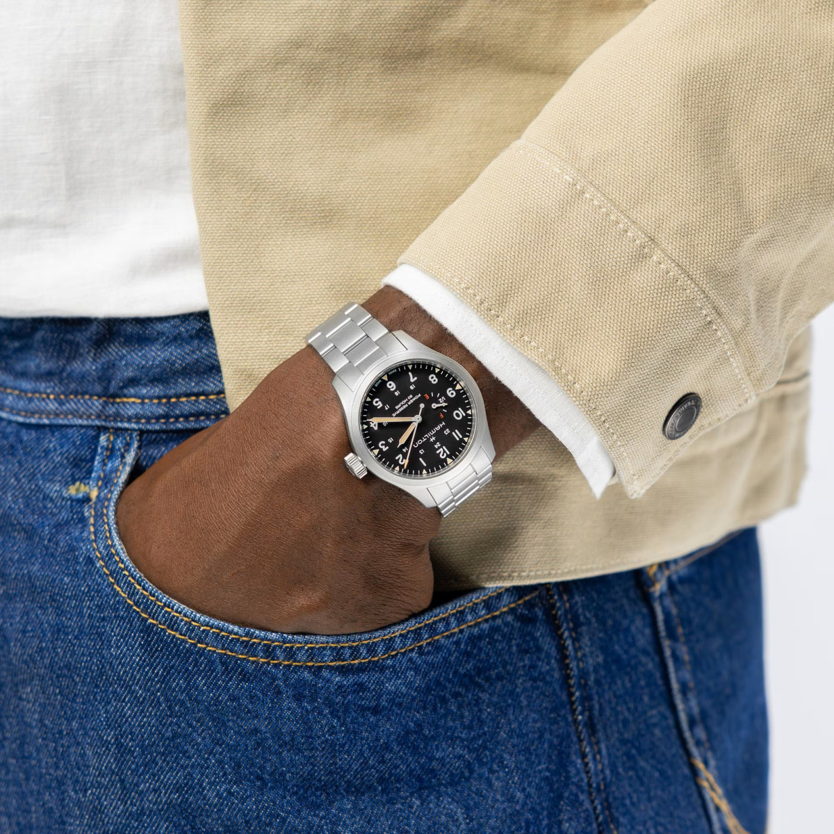 Reloj Hamilton Khaki Field Mechanical Power Reserve 40 mm