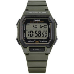 Relojj Casio Collection digital caja y correa verde