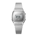 Reloj Casio Collection Digital esfera gris 24x30mm