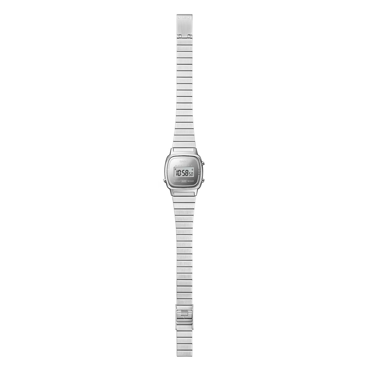 Reloj Casio Collection Digital esfera gris 24x30mm