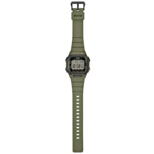 Relojj Casio Collection digital caja y correa verde
