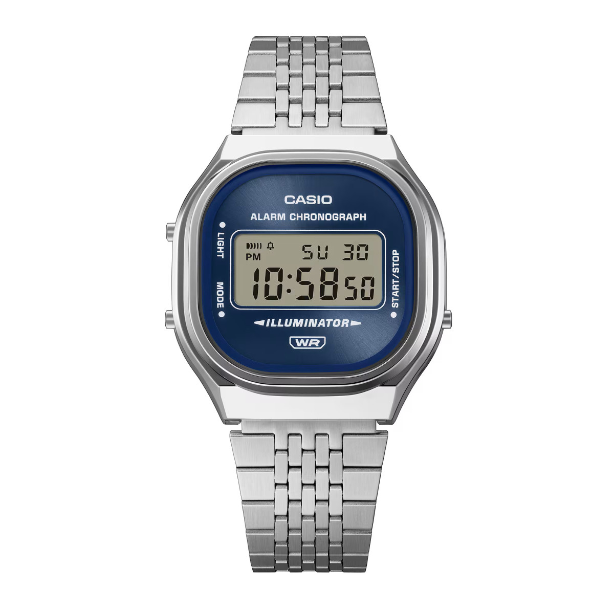 Reloj Casio Collection Digital esfera azul 37x38mm