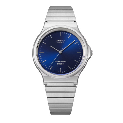 Reloj Casio MQ-24DA para mujer esfera azul marino 34mm