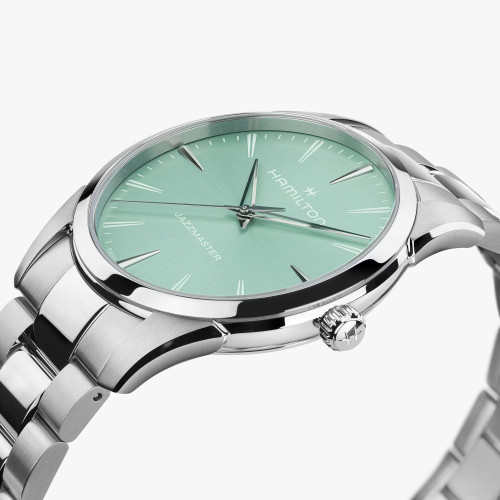 Reloj Hamilton Jazzmaster cuarzo 40mm esfera verde