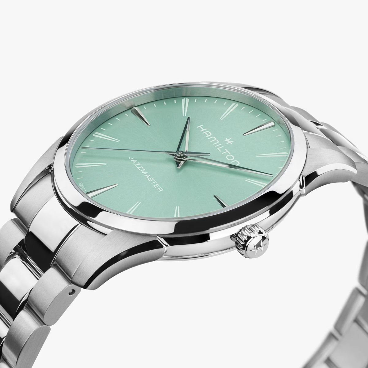 Reloj Hamilton Jazzmaster cuarzo 40mm esfera verde