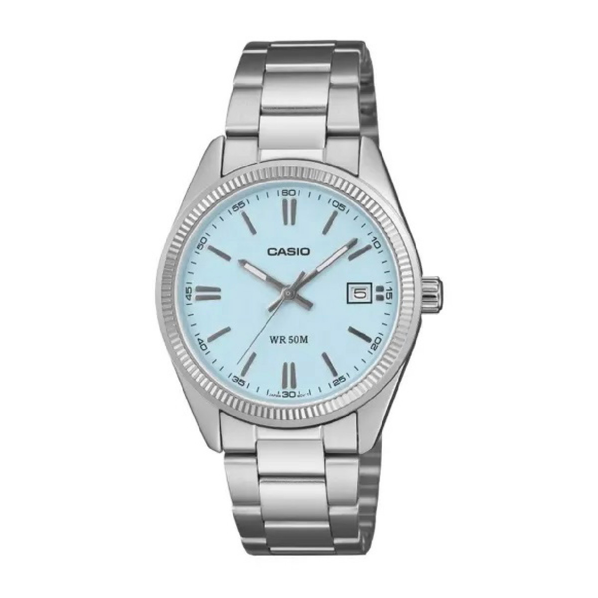 Reloj Casio para señora y mujer 35mm esfera azul cielo