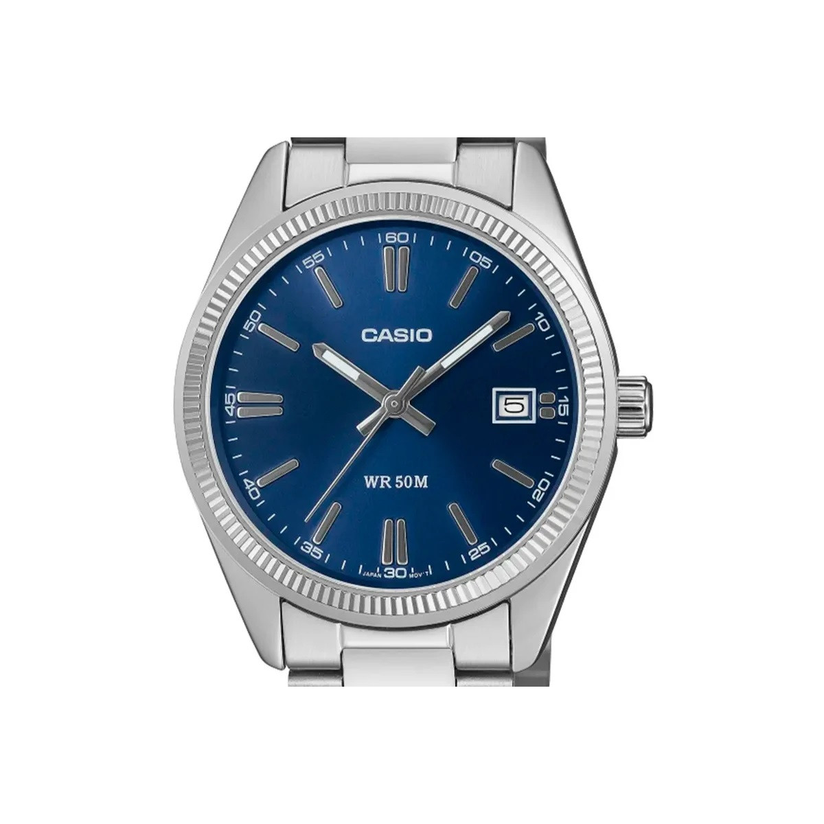 Reloj Casio para señora y mujer 35mm esfera azul marino