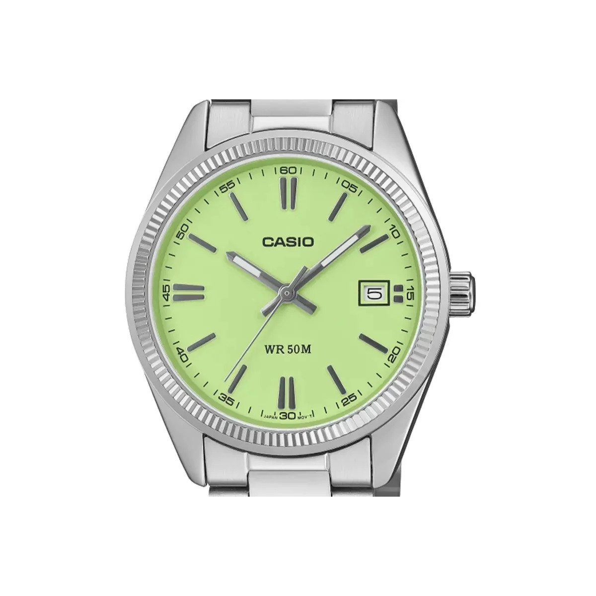 Reloj Casio para señora y mujer 35mm esfera verde clarito