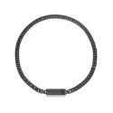 Collar Viceroy acero IP negro 50cm para hombre y mujer colleción Abraham Mateo Collar Viceroy acero IP negro 50cm para hombre y mujer colleción Abraham Mateo