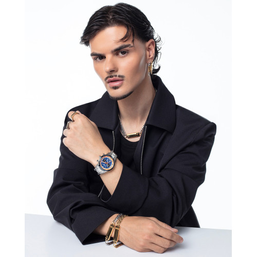Pulsera Viceroy acero IP dorado 20cm para hombre y mujer colleción Abraham Mateo