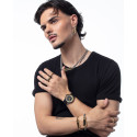 Pulsera Viceroy acero bitono dorado 20cm para hombre y mujer colleción Abraham Mateo Pulsera Viceroy acero bitono dorado 20cm para hombre y mujer colleción Abraham Mateo