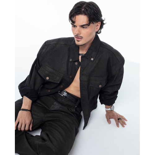 Pulsera Viceroy acero IP negro 20cm para hombre y mujer colleción Abraham Mateo