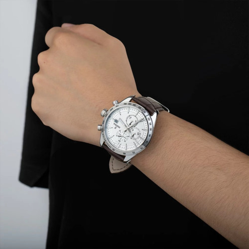Reloj Festina para hombre crono 44mm esfera gris