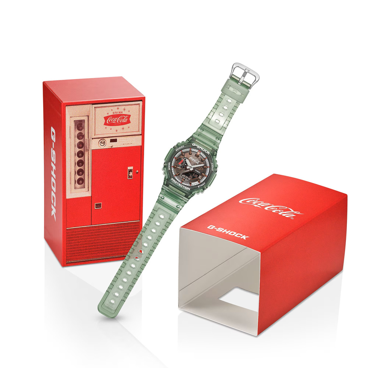 Reloj Casio G-Shock colaboración Coca Cola