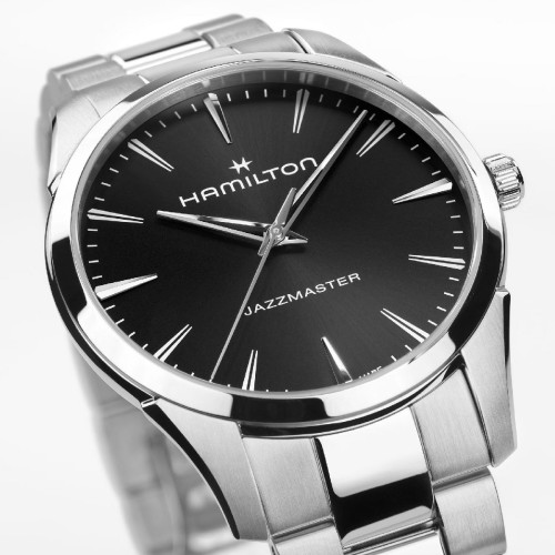 Reloj Hamilton Jazzmaster cuarzo 40mm esfera negra