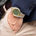 Reloj Lotus Freedom Bicolor para hombre 41.5mm esfera verde Reloj Lotus Freedom Bicolor para hombre 41.5mm esfera verde