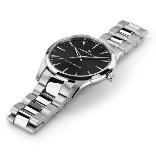 Reloj Hamilton Jazzmaster cuarzo 40mm esfera negra