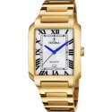 Reloj Festina para hombre dorado esfera gris con números romanos Reloj Festina para hombre dorado esfera gris con números romanos