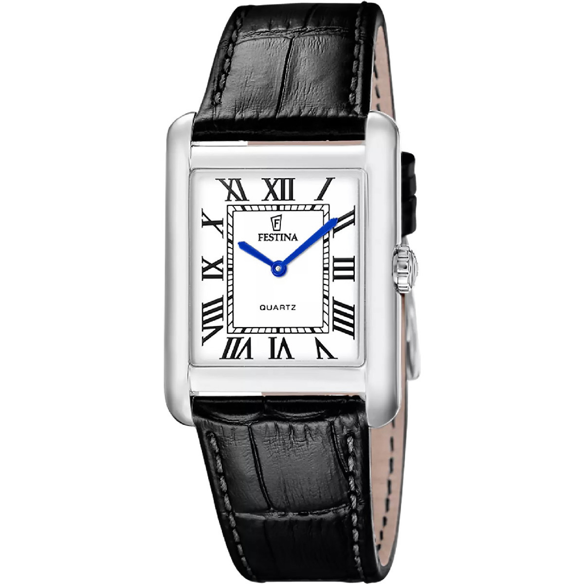 Reloj Festina On The Square esfera blanca y correa de piel 30x40mm