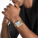 Reloj Festina para hombre dorado esfera gris con números romanos Reloj Festina para hombre dorado esfera gris con números romanos